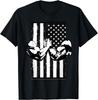 Arm Wrestling USA Flag Armwrestling Sports Power Gift Idea Gift Unisex T-Shirt