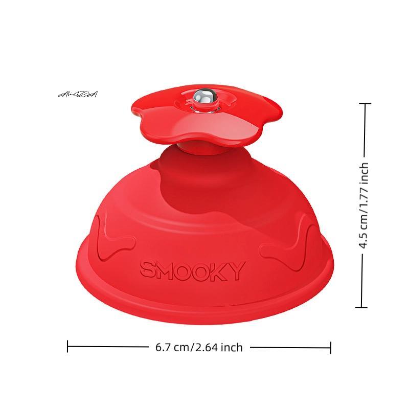 2Pcs Silicone Vacuum Therapy Cups Press Type Cellulite Suction Cup Back Body Anti-Cellulite Massage Tool for Family Use