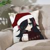 Cute KTomoko KurokiS Pillow Case Throw Pillow Cover Nordic Vintage Style Cushion Covers Home Living Room Sofa Couch Seat