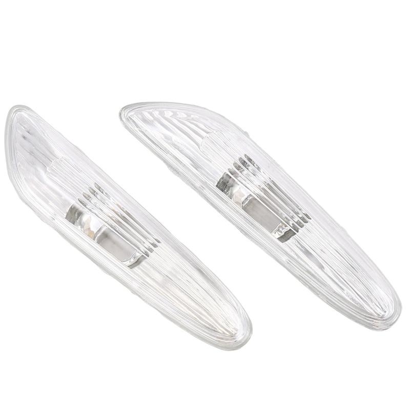 63137165741 63137165742 Clear Fender Side Marker Lights Indicator Turn Signal Lights For BMW 5-Series E60 E61 2004-2009 Kits