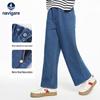 Girls' Indigo Straight-Leg Jeans