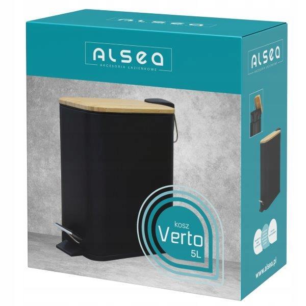 Galicja Verto Waste Bin 5 Beige, White 1 Pc