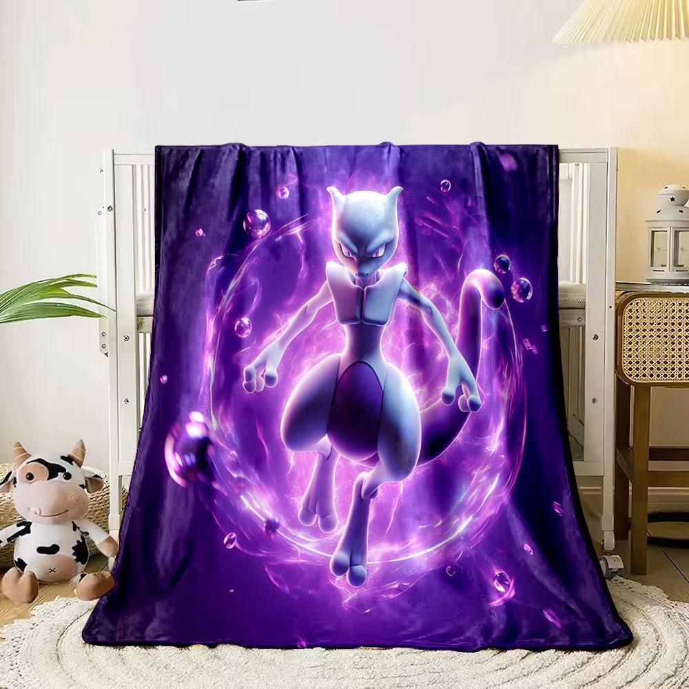 

A glowing humanoid figure with a purple energy aura and bubble effects. for all seasons blanket lunch break throw gift 80cm x 120cm