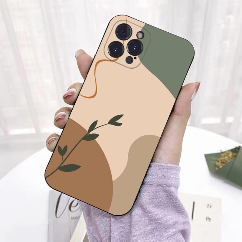 Apple Iphone16Plus Mobile Phone Case, Watercolor Paint, Mosaic Mobile Phone Case, Painted Anti-Drop, Huawei Anti-Drop.