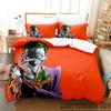 2D Print Joker Bedding Set Boys Girls Twin Queen King Size Duvet Cover Pillowcase Bed Boys Adult Home Textileextile