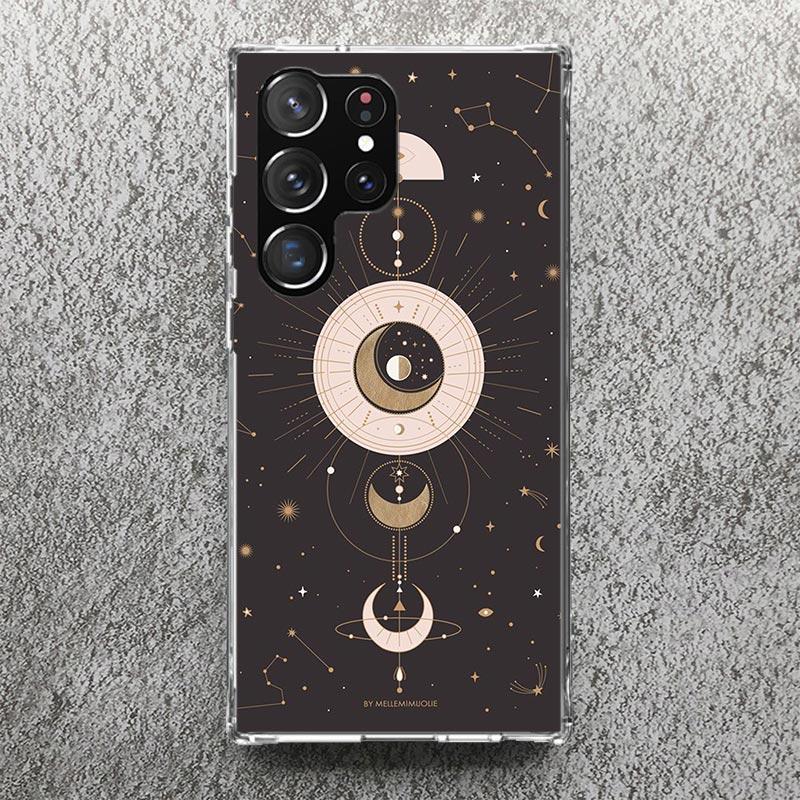 Moon Mystery Totem Witche Phone Case For Samsung Galaxy S25 S24 S23 Ultra S22 Plus S21 S20 FE S10 + S25Ultra S24U Soft Cover She