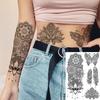 Cross Henna Art Temporary Tattoo Sticker for Arm and Neck