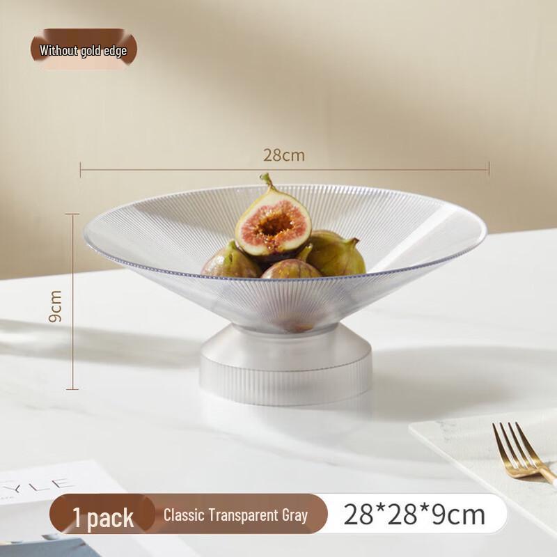Light Luxury Draining Fruit and Snack Plate