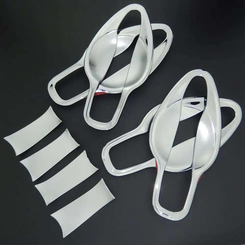 For Nissan Qashqai J11 2013-2018 ABS Chrome Side Door Handle Cover & Door Bowl Cover 2014 2015