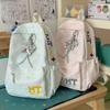 Schoolbag Japanese Unprinted Backpack Male and Female College Students Korean Version Large Capacity Solid Color Backpack Junior High School High