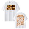 Rawayana Album Merch T-shirts Men Women High Street Fashion Hip Hop T-shirt Comfortable Casual Oversize