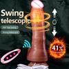 Vibrator vibrator mare cu încălzire electrică, telecomandă, penis uriaș, punct G, jucării sexuale pentru femei, vibrator de împingere fără fir, încărcabil prin USB