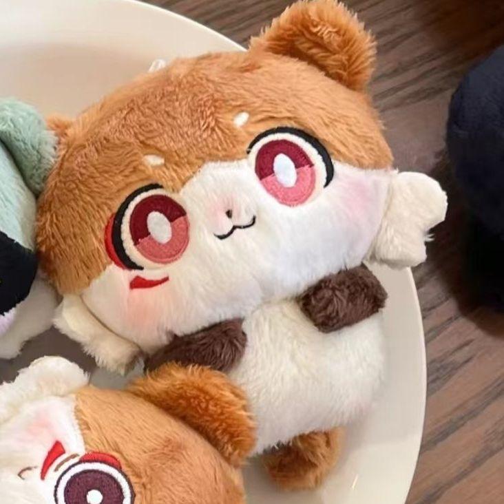 10Cm Honkai: Star Rail Anaxa Animal Body Cotton Doll Toy Plush Pendant Creative Meeting Gift For Kids Adults Birthday Gift