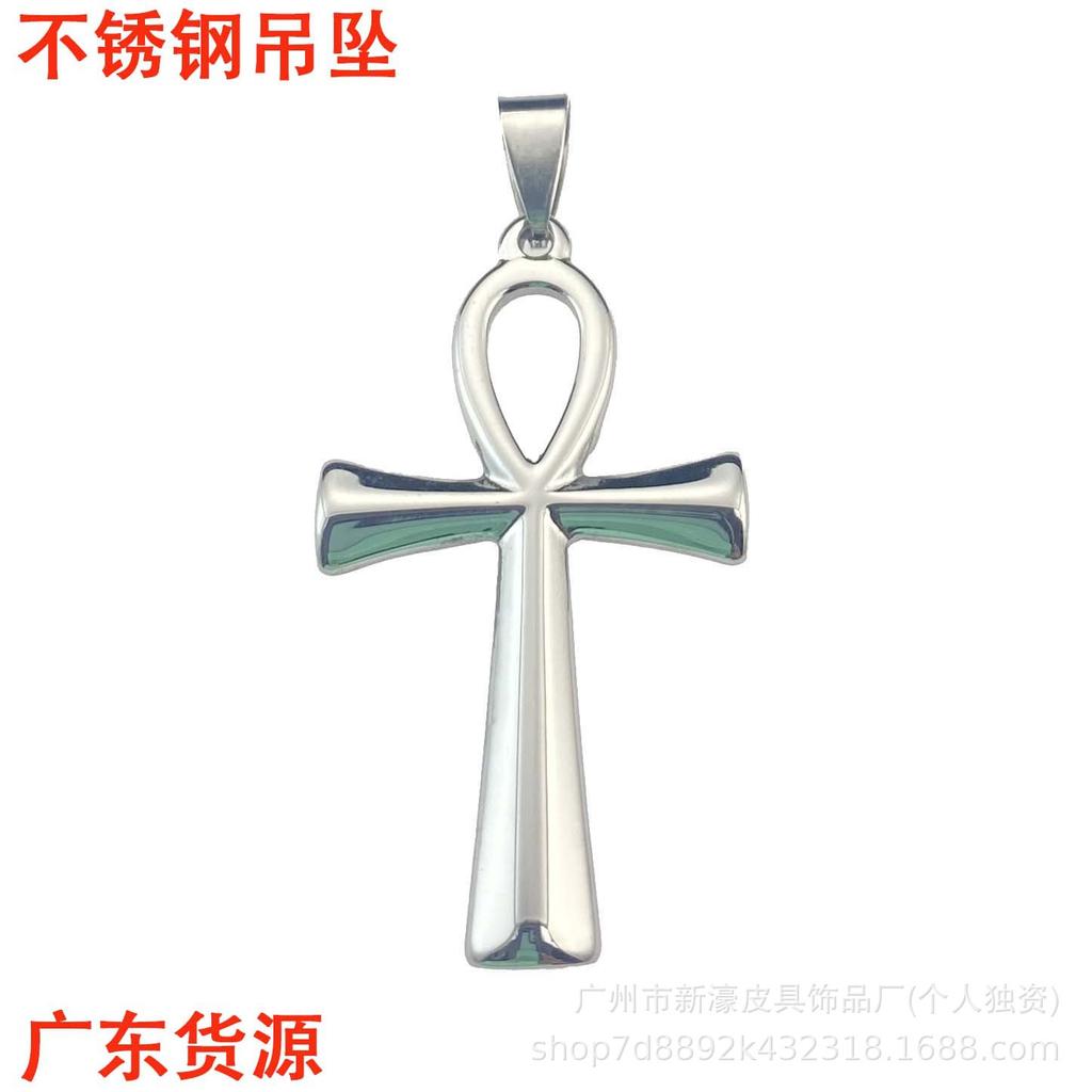 Ancient Egyptian Anka Necklace Life Lucky Cross Pendant, Vintage Personality, Fashion Accessories