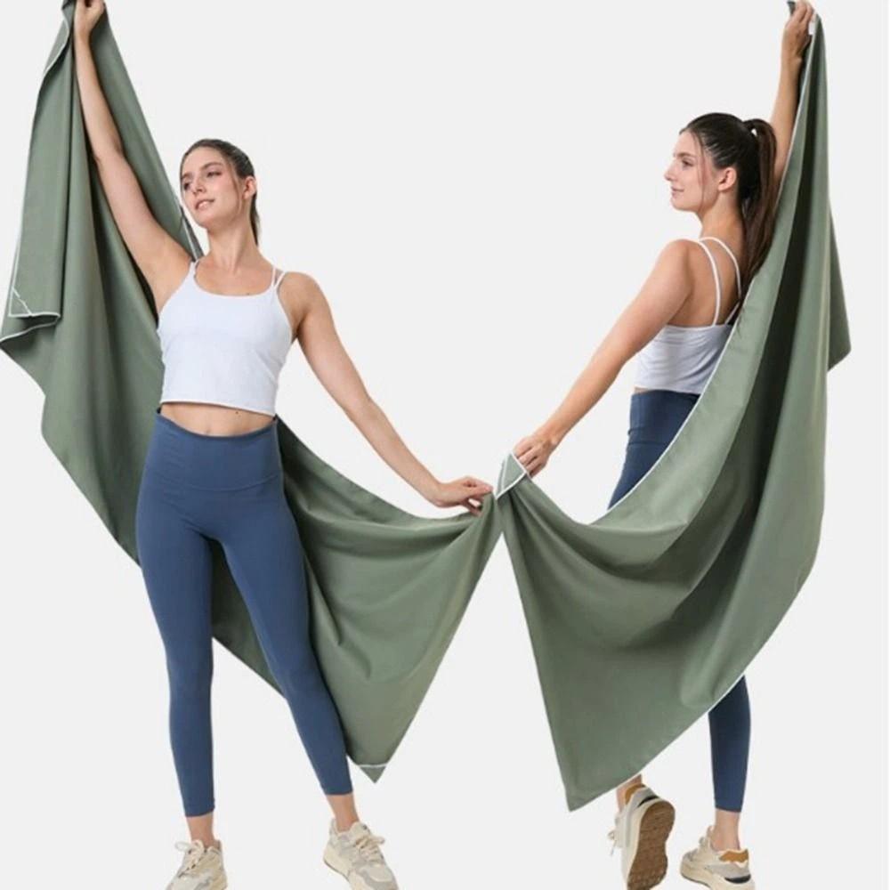 Portable Magnetic Bath Towel Sand Free Quick Dry Towel Multifunctional Beach Towel Yoga