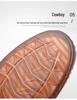 New Men's Summer Cowhide Sandals – Breathable, Versatile, Hollow Design for Casual Wear