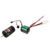 RC Car Brushed Motor ESC 550 Brushed Motor Waterproof 65A Brushed ESC for RC Car Boat 35T