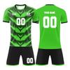 Set Maglia e Pantaloncini Atletici da Calcio per Uomo Uniforme Asciugatura Rapida per Allenamento di Calcio e Sport di Squadra