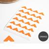 1Sheet/24PCS Colorful DIY Vintage Corner Photo Albums Corner Stickers Kraft Paper Album Frame Decor Scrapbooking Decoration