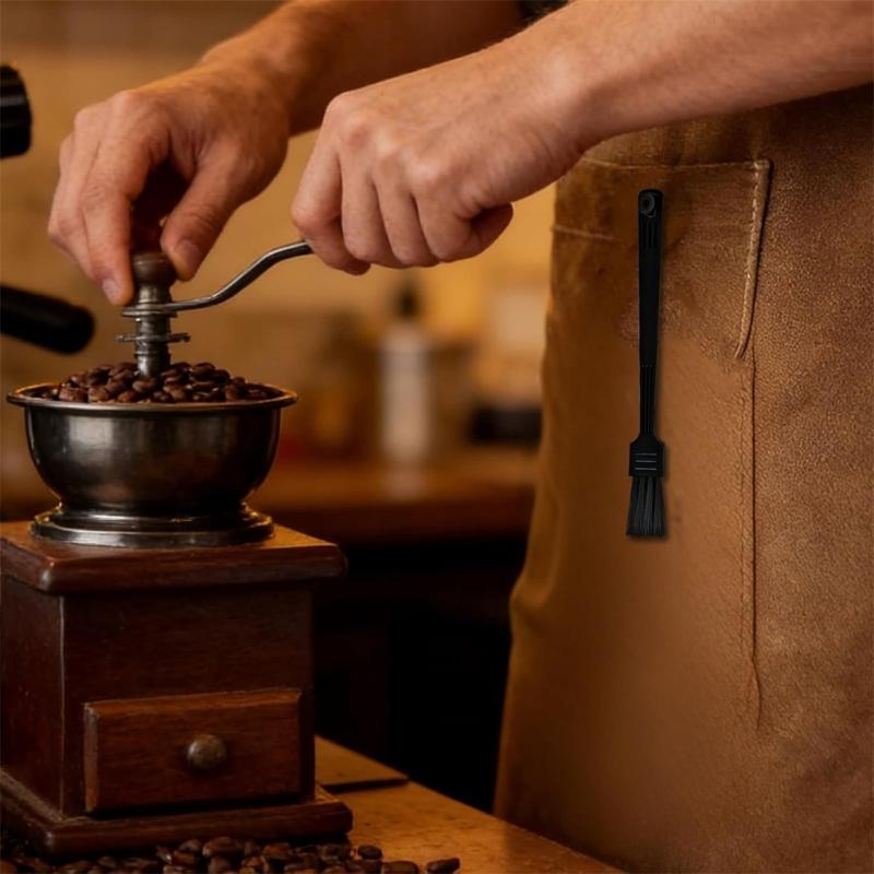 4PCS Coffee Grinder Brush Set with Nylon Bristles Cleaning Accessories Suitable for Cleaning Brew Head and Drip Tool