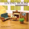 Mini Dollhouse Accessories: Bedroom & Kitchen Play Furniture Set