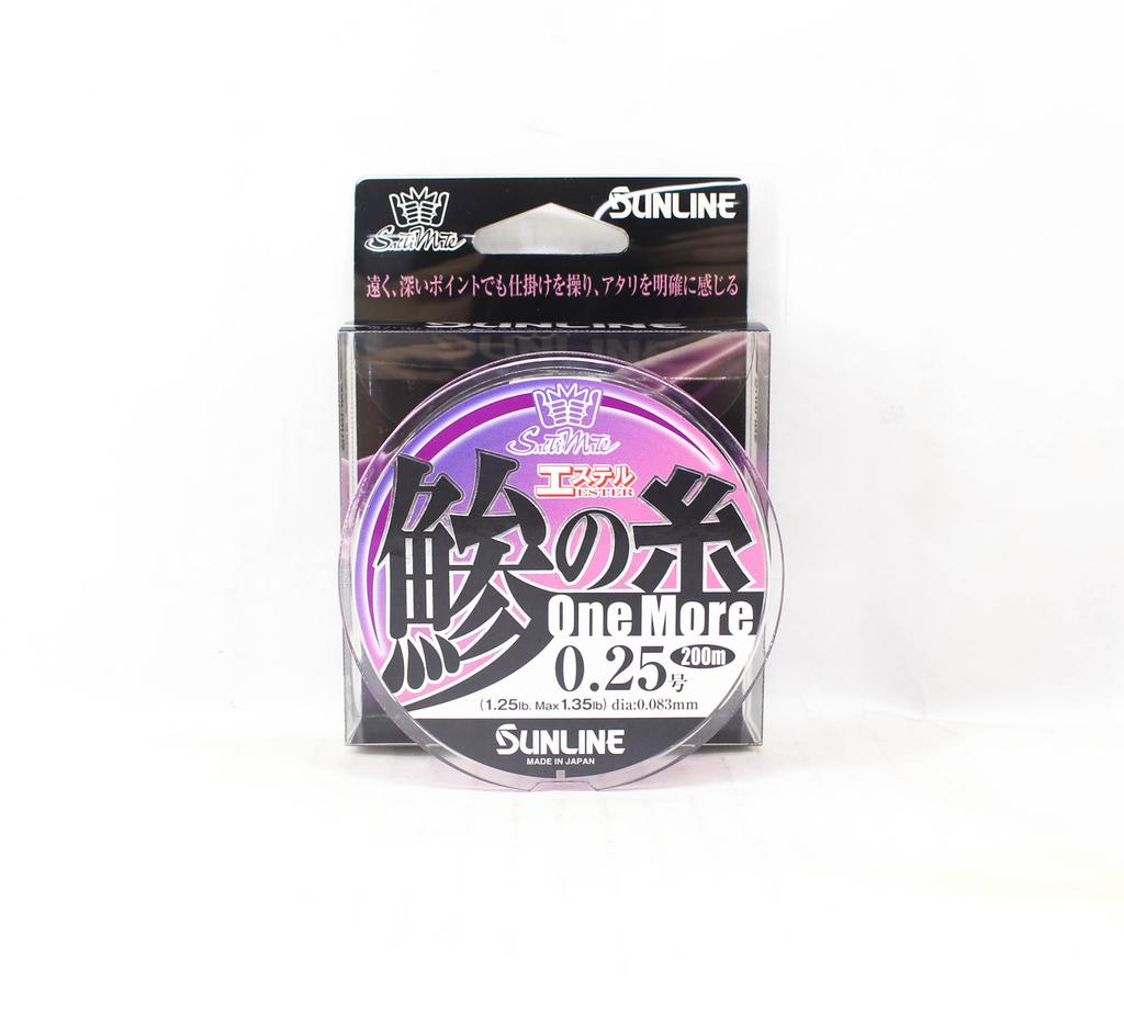Sunline Ester Line Aji No Ito One More 200m #0.25 1.25lb 0.083mm (6770)