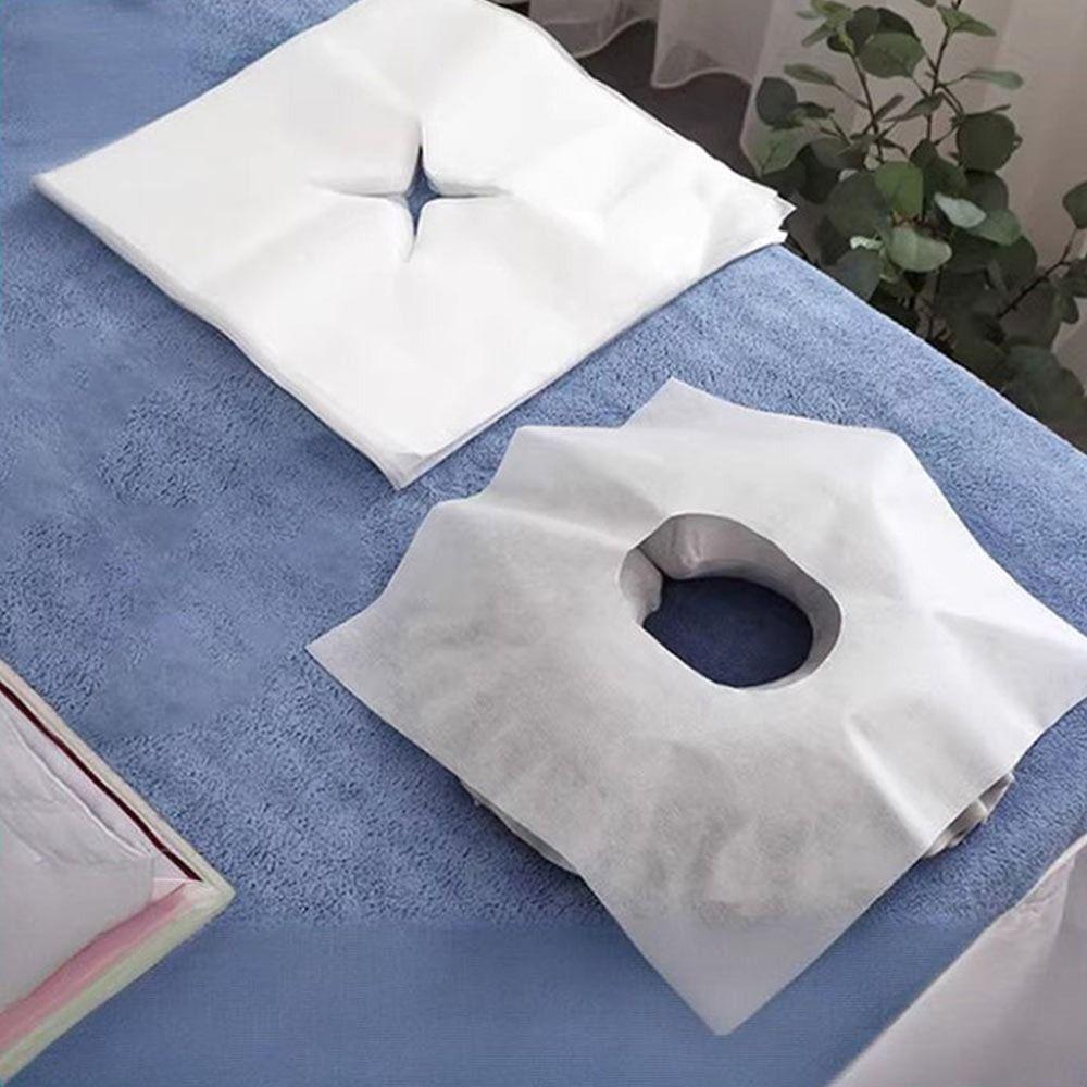 100 KUSŮ Základní kosmetické potřeby Masážní stůl Podložky pod obličej Nástroj na make-up Potah na polštářek pod obličej Pro lázně