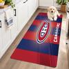 Flanell Küchenmatte Montreal Canadiens Weicher Teppich Rutschfester Bodenbelag Heimdekoration