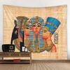 Egyptian retro mural, printed tapestry, hippie wall hanging fabric, home decoration aesthetics, living room, bedroom decoration