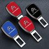 1PCS Car Badge Seat Belt Extension Plug Converter Accessories For Citroen C1 C2 C3 C4 C5 C6 C8 C4L DS3 DS4 DS5 LS DS6 Picasso