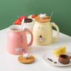 Ceramic Tea Cup Japanese Style Iced Yogurt Cup Drinkware Coffee Mug  Office