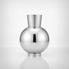 Ceramic Vase Mirrored with Narrow Neck Lustrous Flower Holder for Living Room, Entryway