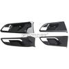 LHD RHD For MG3 Hybrid 2024 2025 ABS Carbon fiber Car Inner armrest Door Handle door Bowl cap strip Covers Interior Accessories