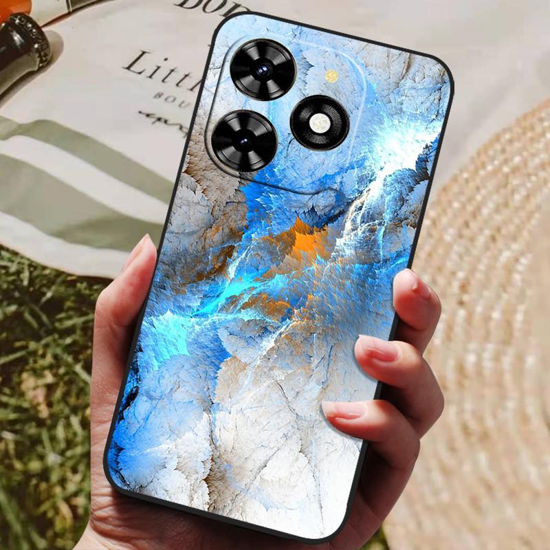 

For Tecno Spark 20 Case Spark20 Pro Luxury Phone Silicon Back Cover For Tecno Spark 20C Cases Spark20 Protective Shell Capas For Spark 20 Pro