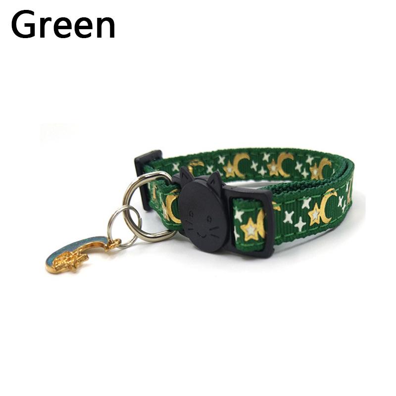 dark green cat collar