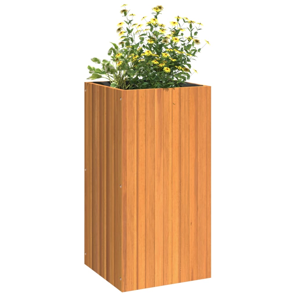 Plant Pot 45x45x90 cm Solid Acacia Wood