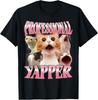 Professional Yapper Cat Funny Oddly Specific Dank Meme T-Shirt