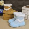 Non-slip Boots Thick-soled Snow Boots Autumn and Winter New Plush Warm Cotton Boots Fluffy Boots