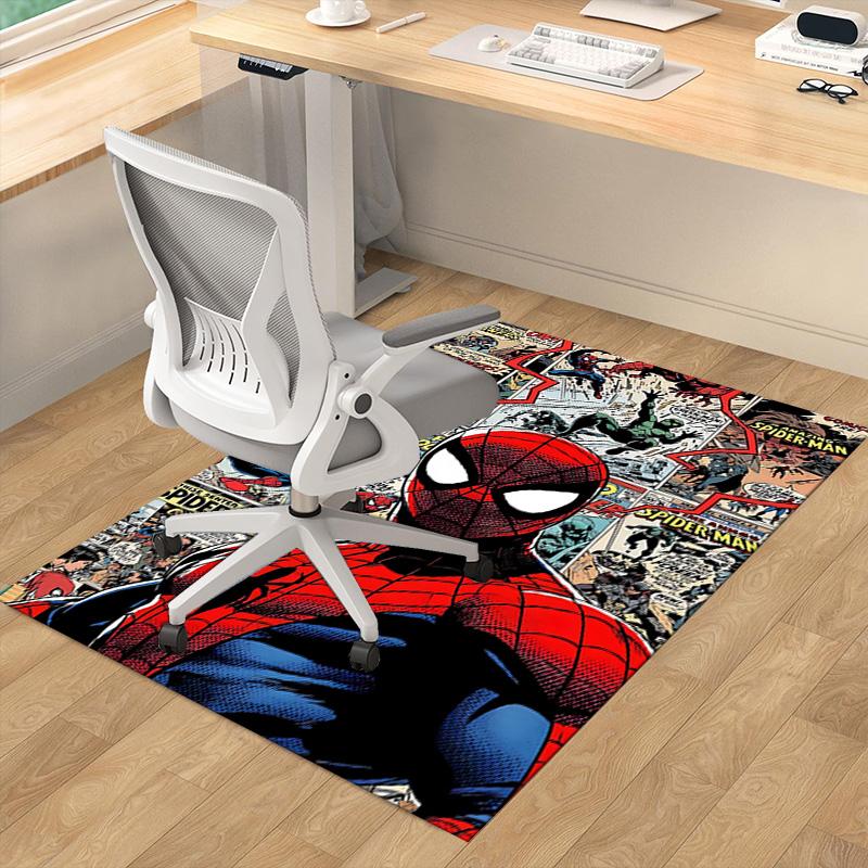 Spiderman Comic Collage Carpet For Playroom Bedroom Living Room Sofa Home Decorkids Game Area Rug Nonslip Floor Mat
