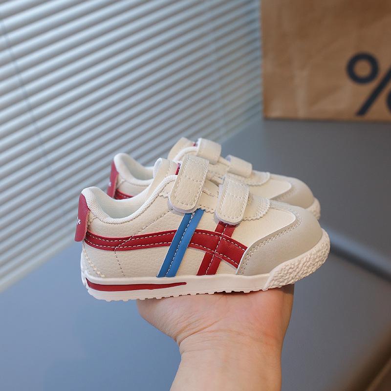 

Весенние детские спортивные туфли Обувь для девочек Мягкая нескользящая подошва для малышей 1-6 лет Мальчики Обувь в стиле Форреста Гампа 21 красный