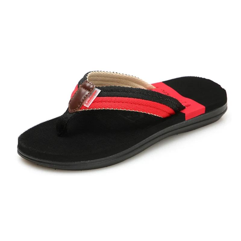Comfortable Slippers Men Summer Flip Flops for Men Sandals Open Toe Slipper Indoor & Outdoor Flip-flops 36-45 Light Male Shoes