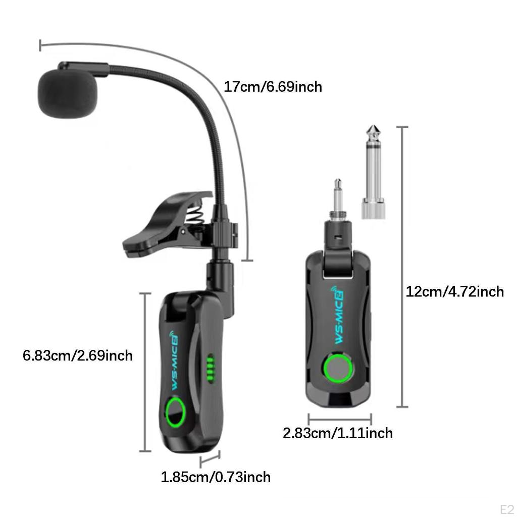 Für Instrumentenmikrofon Mehrzweck für Saxophone Lautsprecher Cello