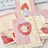 120 Sheets Strawberries Have No Worries, Convenient Stickers, High Aesthetic Value, Portable, Tearable, Adhesive, Thick Notebook