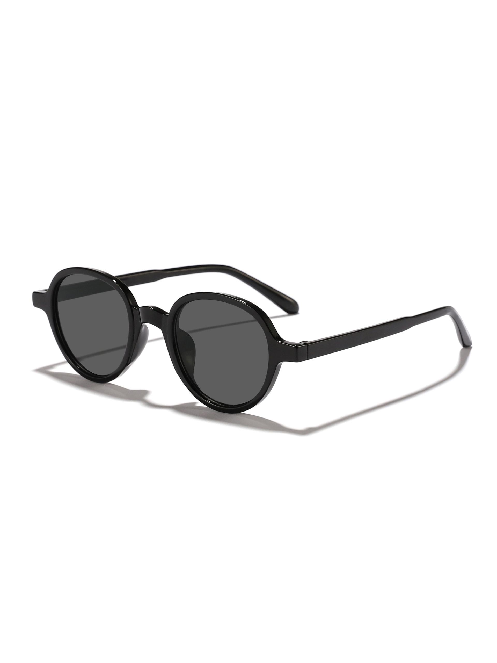 

Vintage Oval Sunglasses Tortoiseshell and Solid Frame Choices UV Protection Lenses Trendy Shades for Women Men KJ111