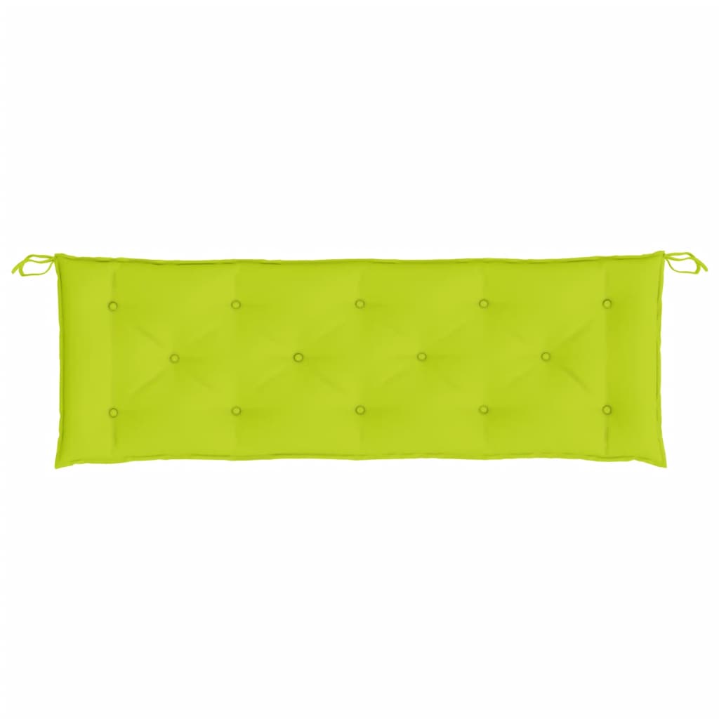 Garden Bench Cushion Light Green 150x50x7 Cm Oxford Fabric