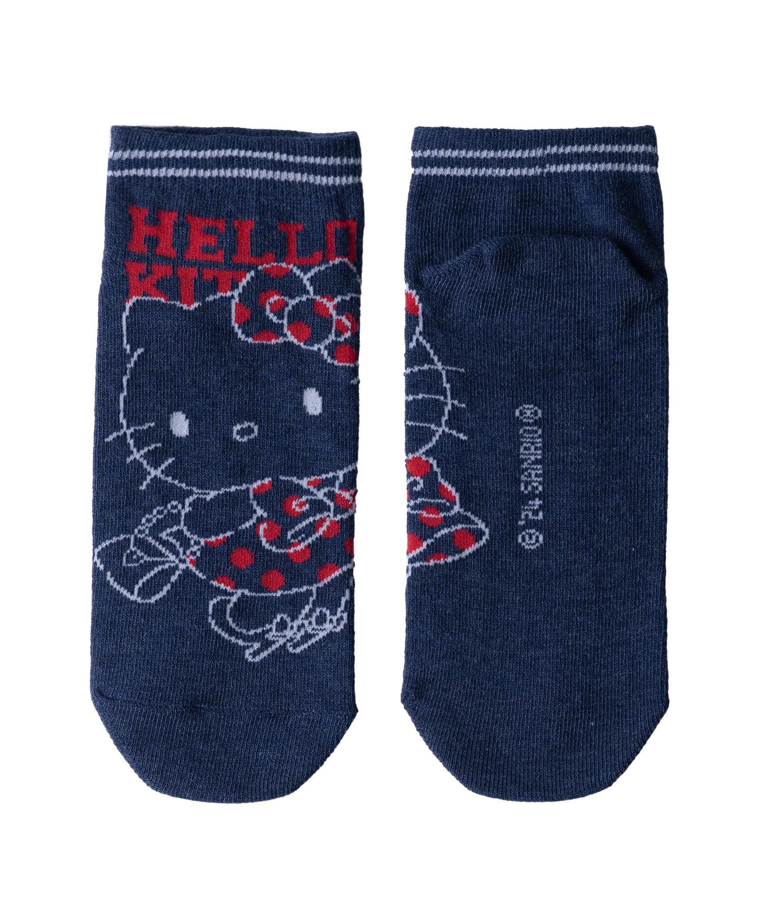 

Выбираемые пары для родителей и короткие 1 Cinnamoroll Hello Kitty My Melody Kikirara Kuromi Goods 23 см 24 см 25 см Hello Kitty Navy [Sanrio] Носки,