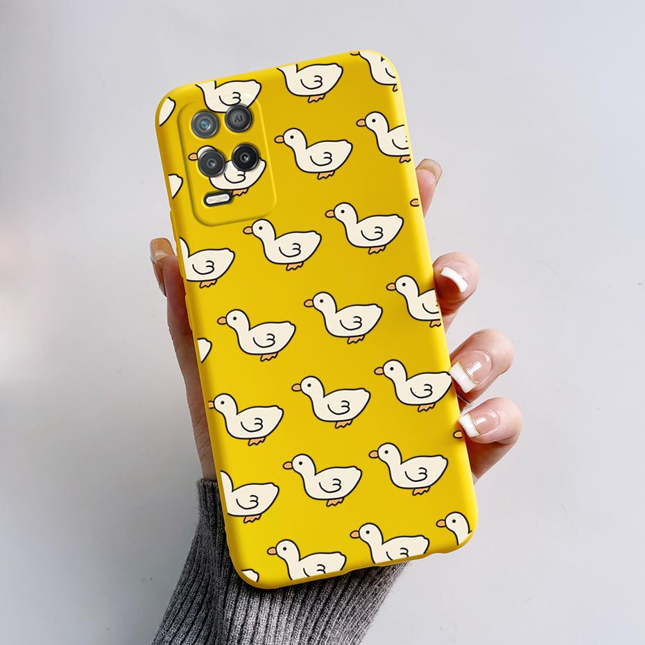 For Realme Narzo 30 5G Case Narzo30 RMX3242 Silicone TPU Cartoon Soft Phone Case For Ralme Narzo 30 5G Cover Coque Bumper Fundas