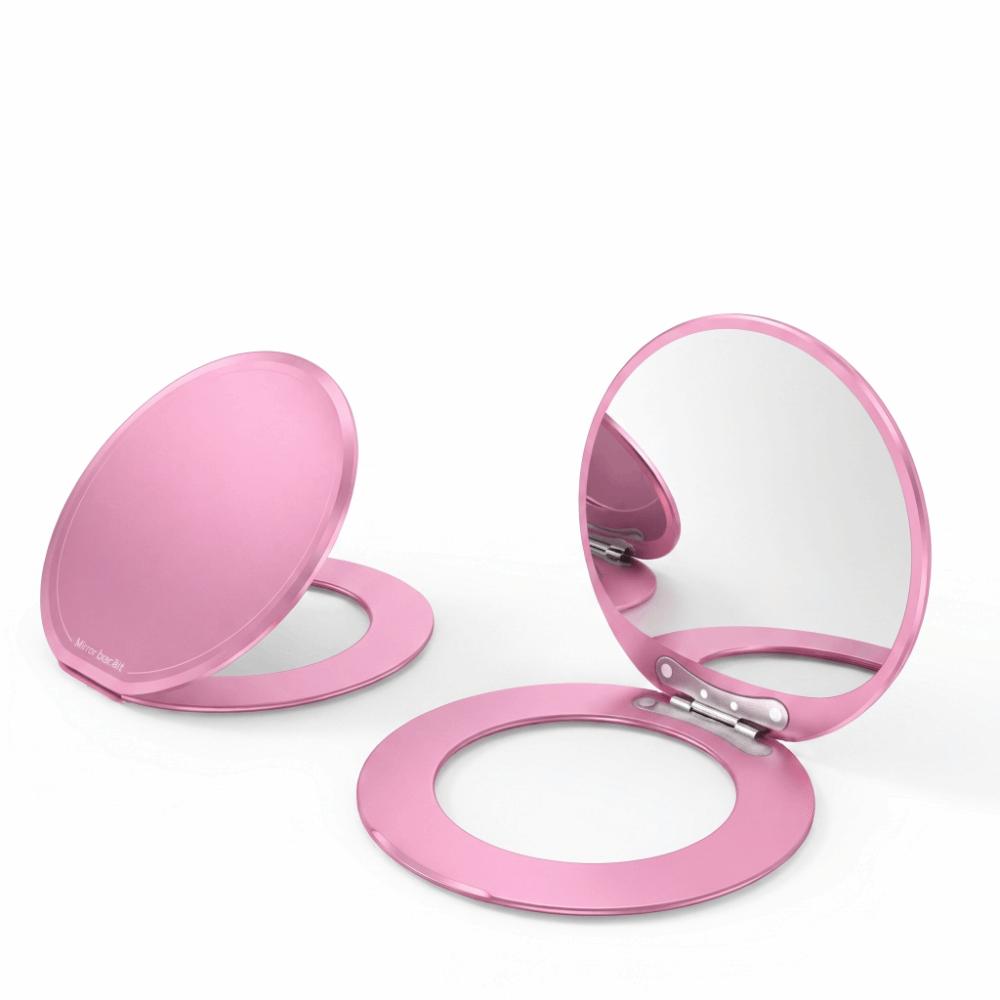 360° Rotation Magnetic Mirror Phone Holder Portable Phone Grip Stand Beauty Accessory