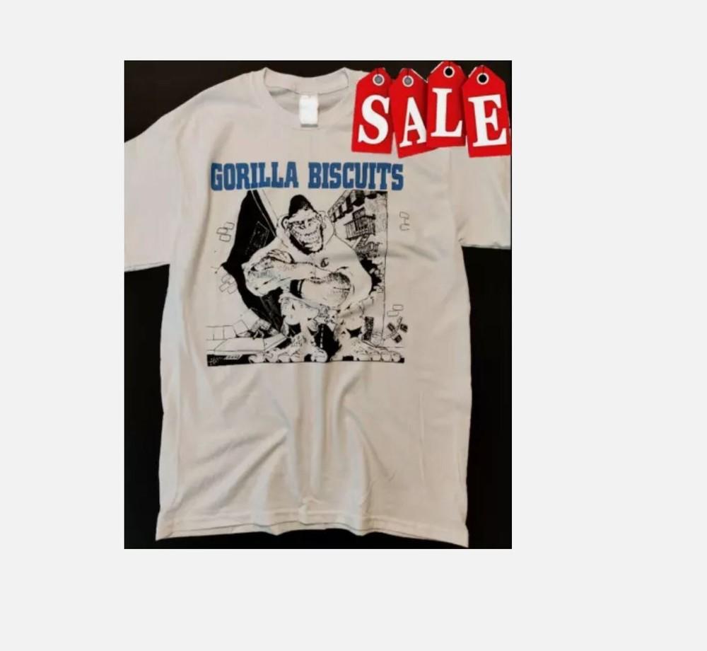 Vinatge Gorilla Biscuits T-shirt Cotton Unisex Tee All Size Unisex T-Shirt XXXL