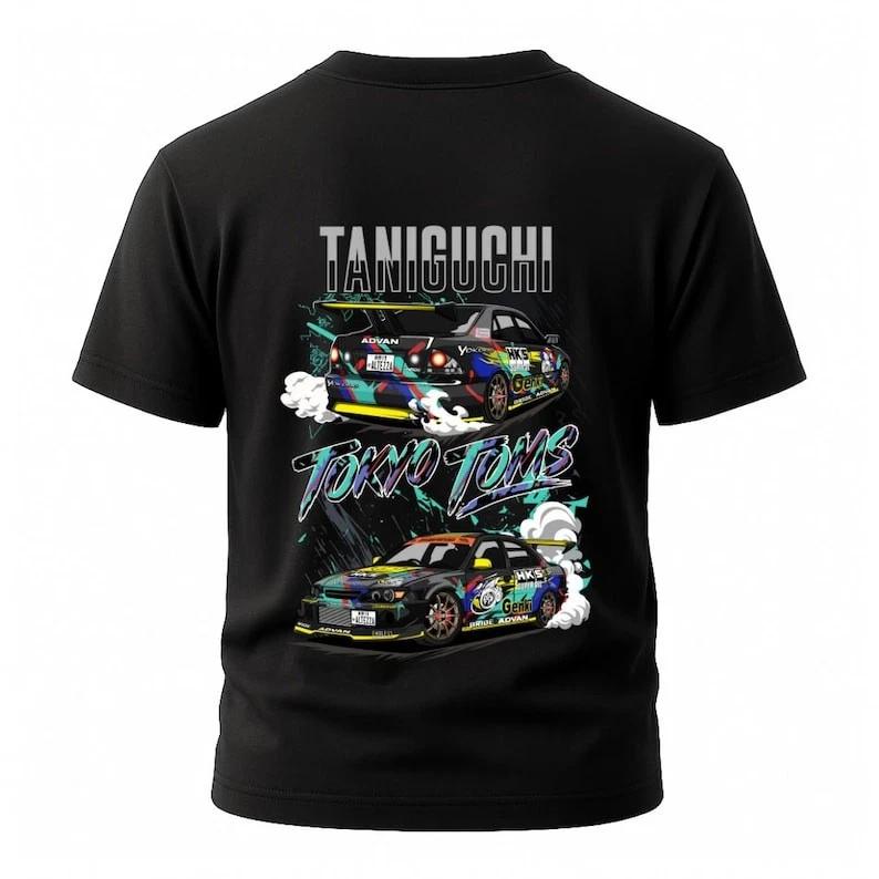 Taniguchi IS200 HKS T-Shirt - D1 Grand Prix JDM Drift Tee, Altezza Racing Legend XS